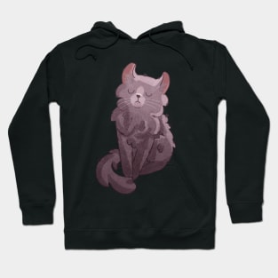 Lilac American Curl Kitten Little Furbaby Gifts for cat lovers Hoodie